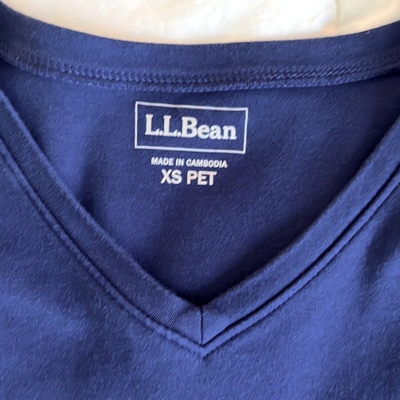 LL Bean 3/4 Long Sleeve Fitted Tee - Picture 3 of 6